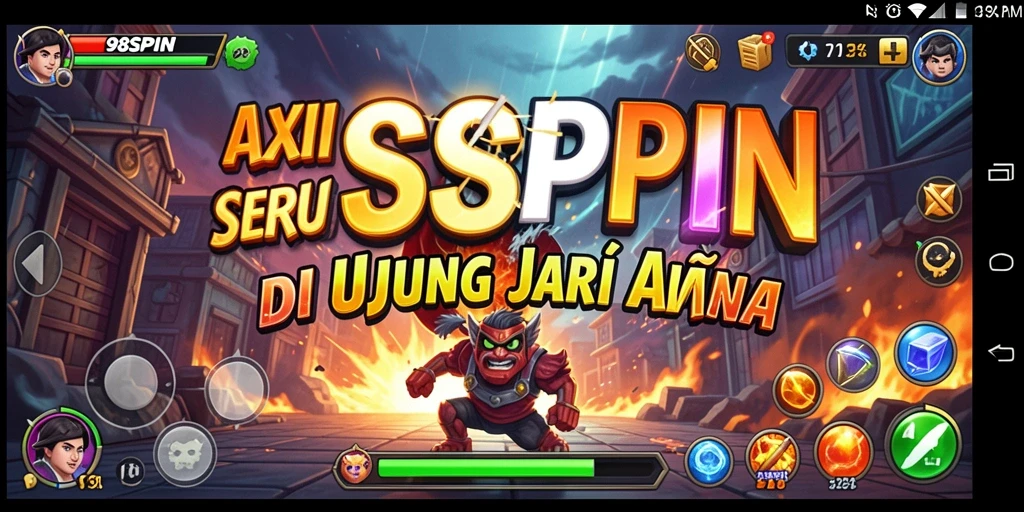Tampilan gameplay seru dalam 98SPIN yang penuh aksi.