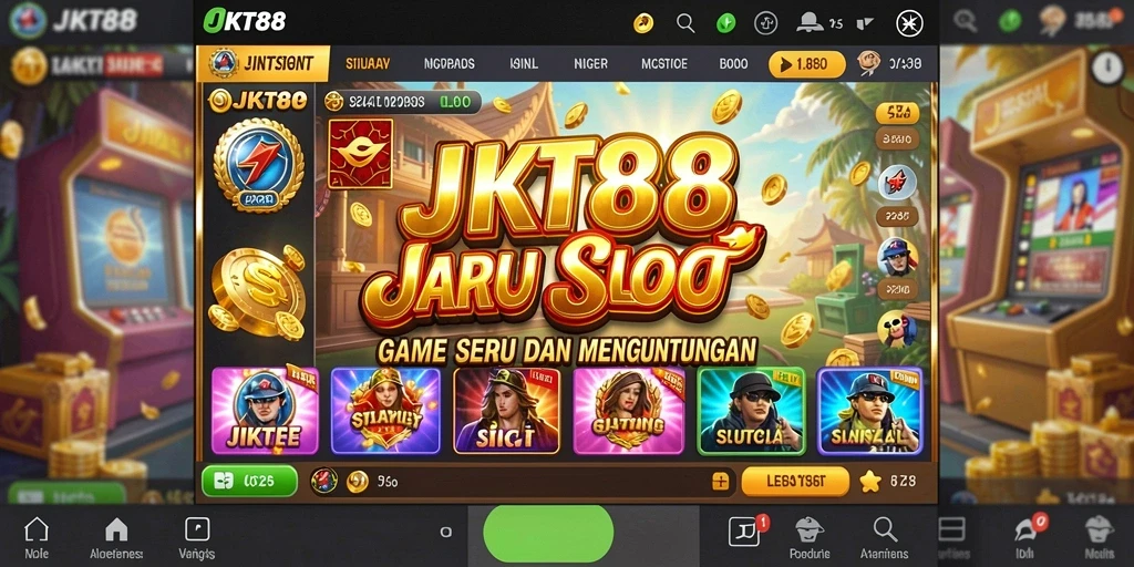 Tampilan menarik dari gameplay Slot di JKT88.
