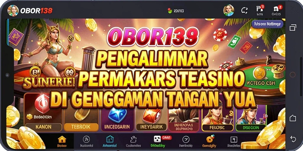Tampilan menarik dari gameplay Kasino di OBOR138.