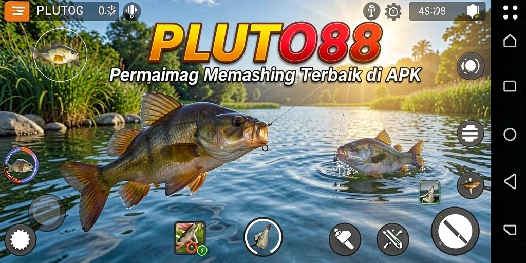 Tangkapan ikan besar dan grafis menawan dalam PLUTO88.