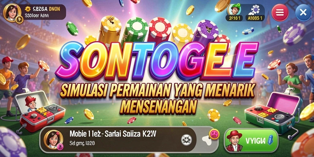Tampilan utama gameplay <strong>SONTOGEL</strong> yang menampilkan interaksi menarik dan visual menawan.